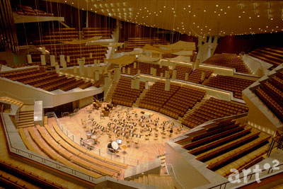 Scharoun, Konzertsaal der Berliner Philharmonie
