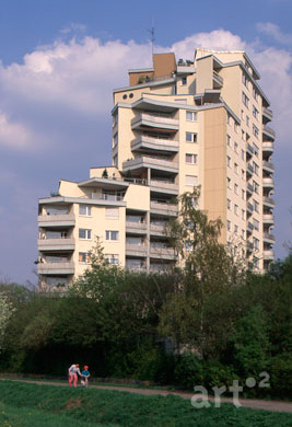 Scharoun, Wohnhochhaus Orplid in Böblingen