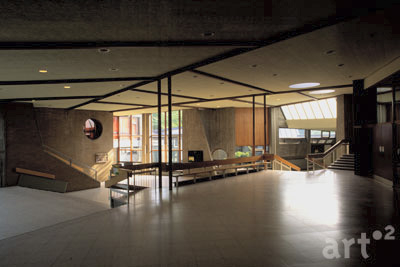 Scharoun, Foyer der Schule in Marl