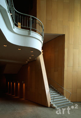 Scharoun, Foyer des Stadttheaters Wolfsburg